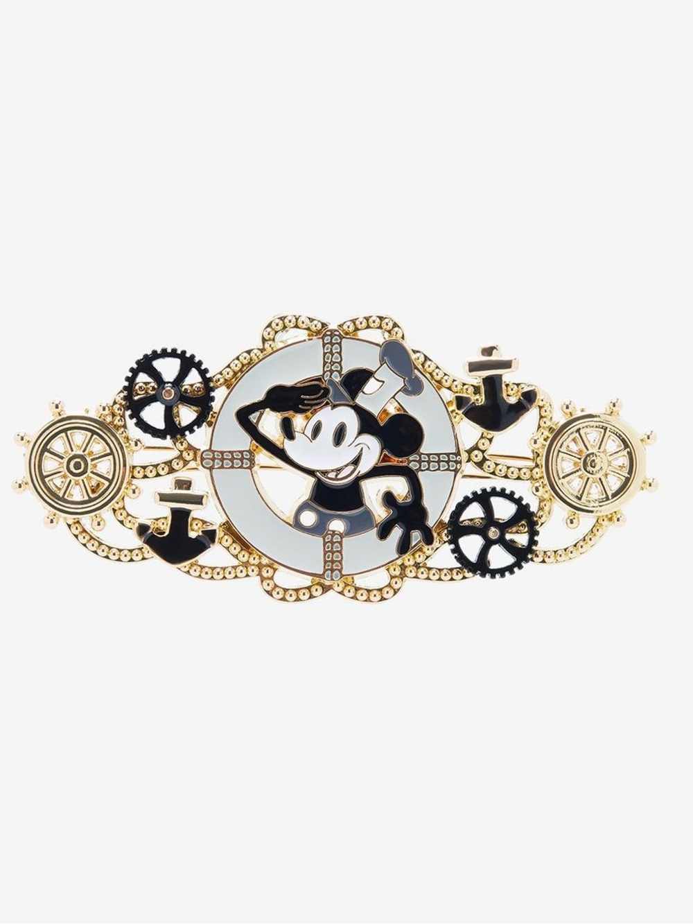 Disney Mickey Mouse Steamboat Willie Hair Clip Disney 100